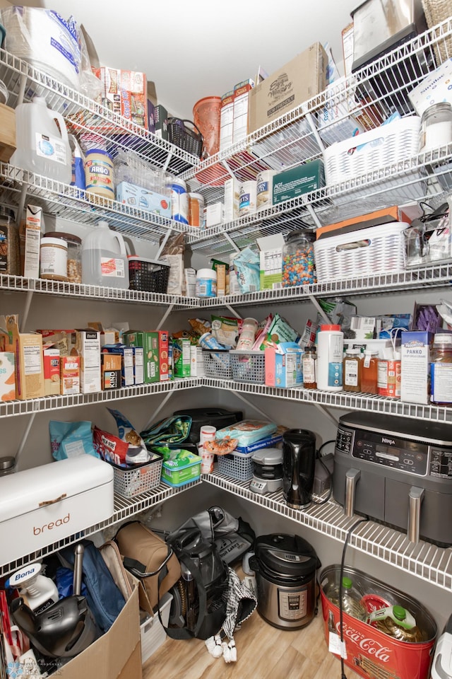 view of pantry