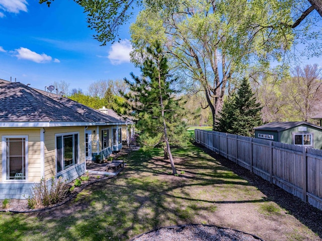 view of yard