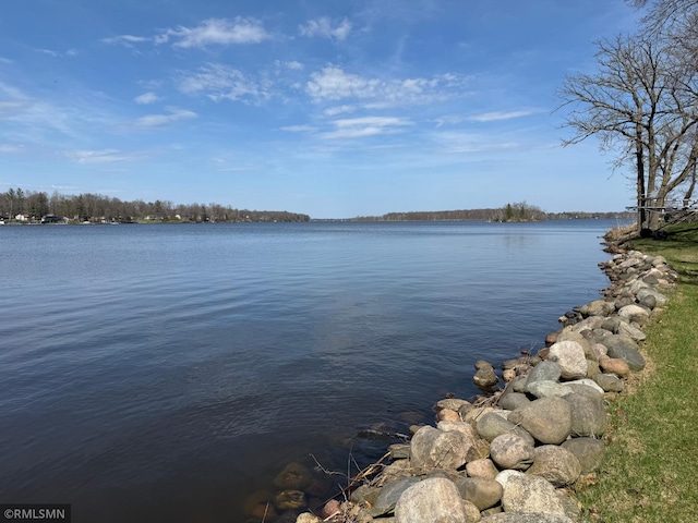 property view of water