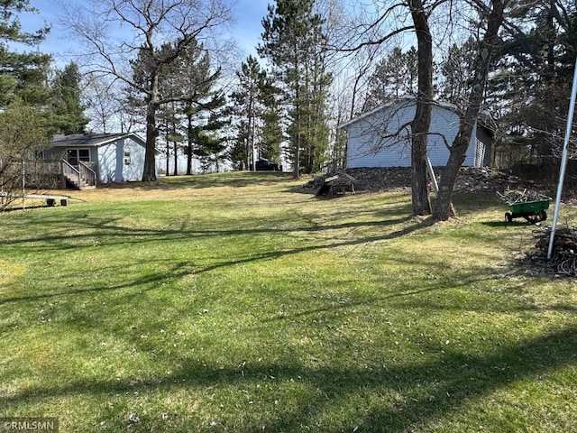 view of yard