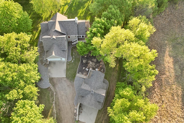 42429 Big Mcdonald Dr, Dent, MN 56528 - view from above of property