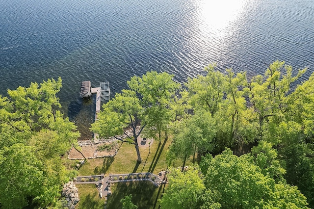 42429 Big Mcdonald Dr, Dent, MN 56528 - bird's eye view of a large body of water