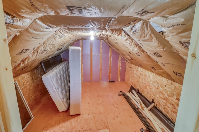 42429 Big Mcdonald Dr, Dent, MN 56528 - view of unfinished attic