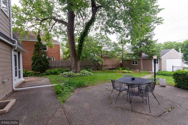 5128 Irving Ave S, Minneapolis, MN 55419 - view of patio featuring outdoor dining area