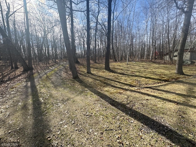 view of road