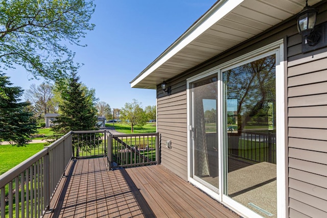 8370 Hamel Way, Morristown, MN 55052 - view of wooden terrace