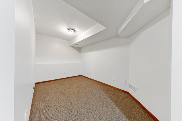 8370 Hamel Way, Morristown, MN 55052 - additional living space featuring carpet, baseboards, and a textured ceiling
