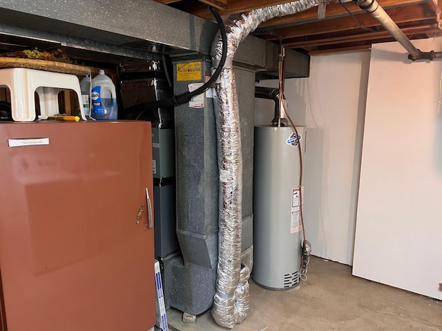 utilities featuring water heater