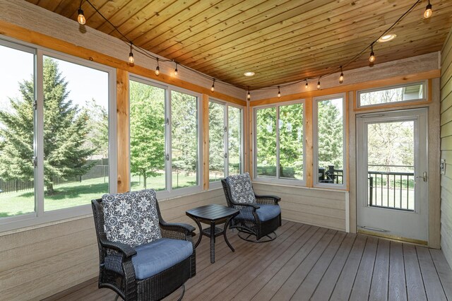 1315 Wicklow Ln SW, Rochester, MN 55902 - sunroom featuring rail lighting and plenty of natural light