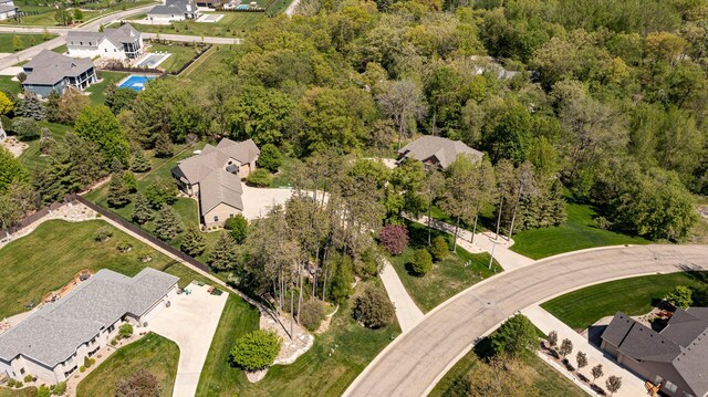 1315 Wicklow Ln SW, Rochester, MN 55902 - aerial view of property and surrounding area with nearby suburban area