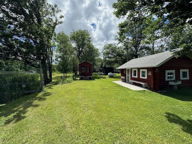 27530 Steel Bridge Rd NE, Waskish, MN 56685 - view of yard with an outbuilding