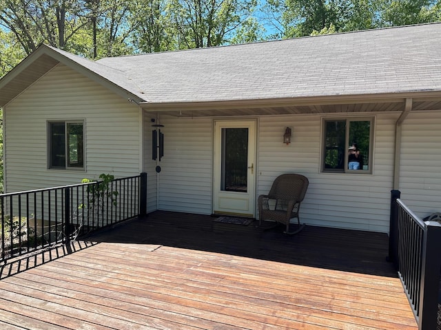 32305 W St, Breezy Point, MN 56472 - view of wooden deck