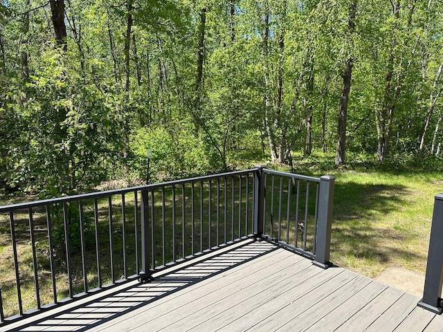 32305 W St, Breezy Point, MN 56472 - view of wooden terrace