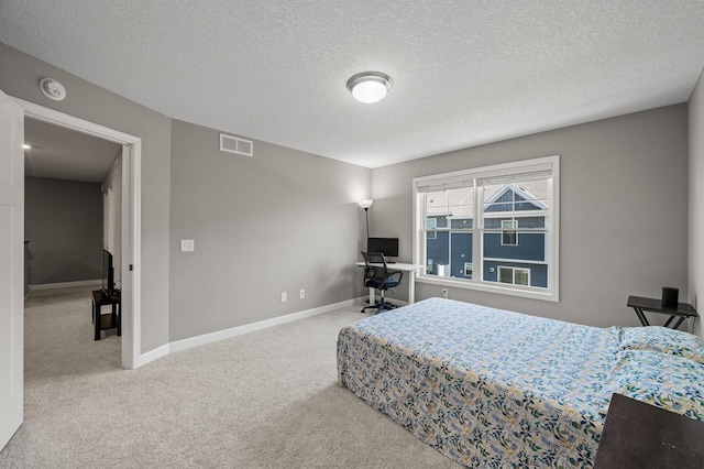 1144 Middlefield Rd, Medina, MN 55340 - carpeted bedroom with baseboards and a textured ceiling
