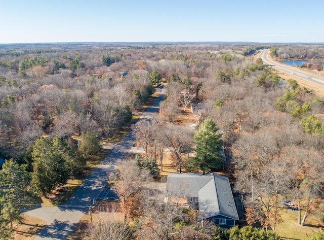5360 Marohn Rd, Baxter, MN 56425 - bird's eye view featuring a view of trees