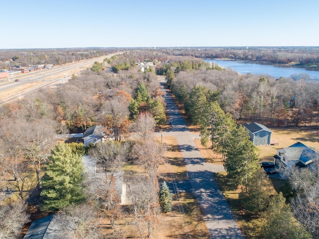 5360 Marohn Rd, Baxter, MN 56425 - birds eye view of property featuring a water view