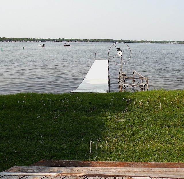 50435 Angle Rd, Pelican Rapids, MN 56572 - dock area featuring a water view