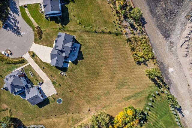 drone / aerial view