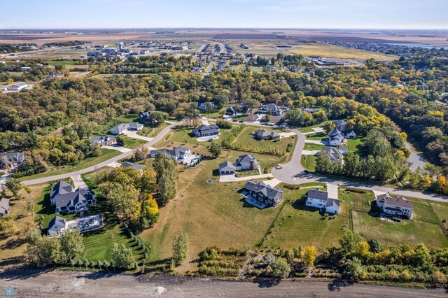 drone / aerial view