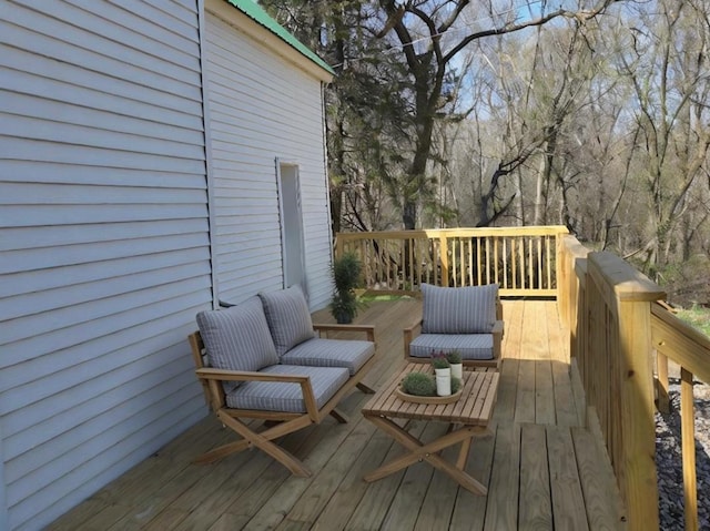 166 95th St, Black Brook Twp, WI 54007 - view of deck
