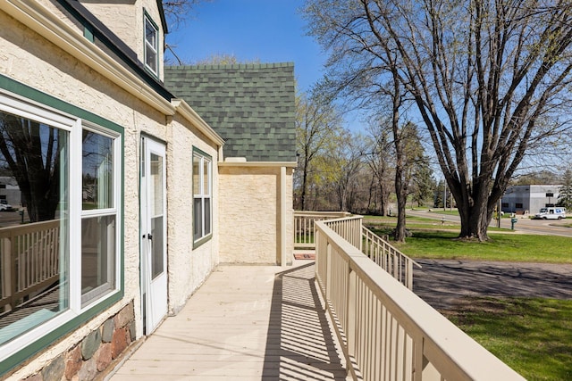 2979 Centerville Rd, Little Canada, MN 55117 - view of wooden terrace