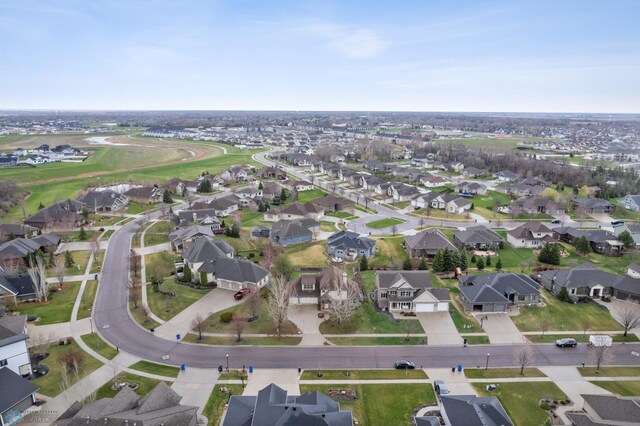 6028 Silverleaf Dr S, Fargo, ND 58104 - aerial view with a residential view