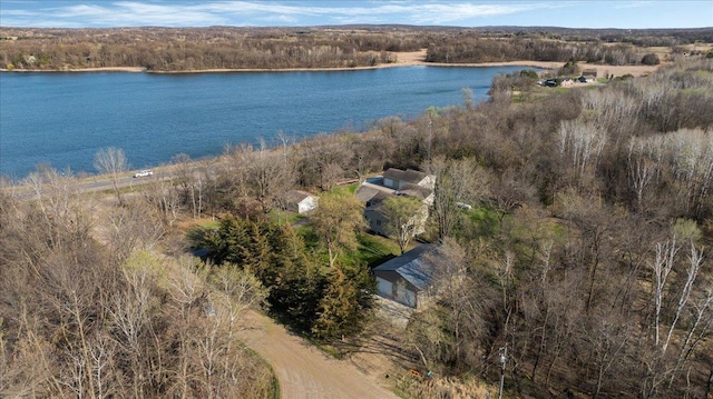 21151 150th St, Sauk Centre, MN 56378 - view of property location featuring a nearby body of water and a forest