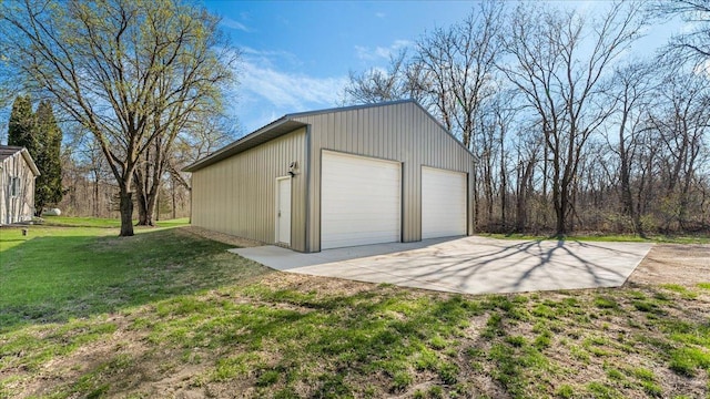 21151 150th St, Sauk Centre, MN 56378 - view of detached garage