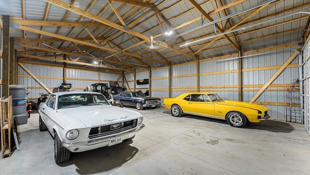21151 150th St, Sauk Centre, MN 56378 - garage featuring metal wall
