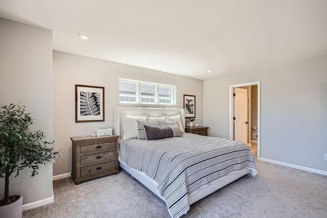 13665 Marsh View Trl, Rogers, MN 55374 - bedroom with recessed lighting, baseboards, and light carpet