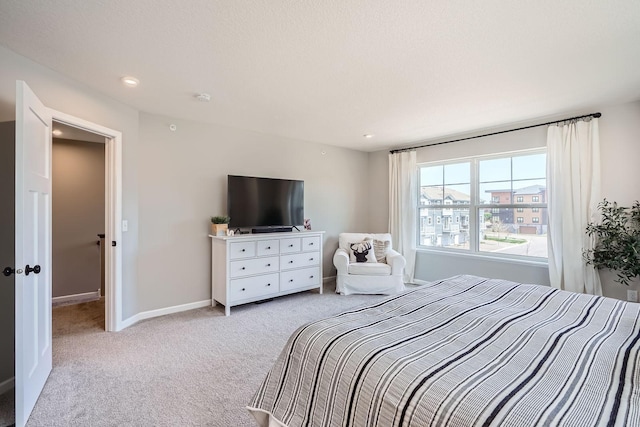 13665 Marsh View Trl, Rogers, MN 55374 - bedroom with baseboards, recessed lighting, and light colored carpet