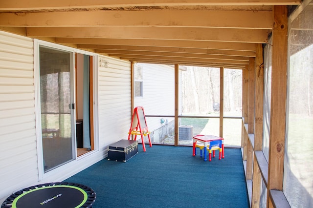 4684 Lower Ten Mile Lake Rd NW, Hackensack, MN 56452 - view of sunroom