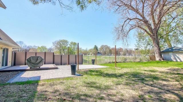 1431 Beech St, Saint Paul, MN 55106 - view of yard with a deck and a patio area