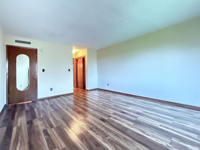 2220 Midland Grove Rd Unit 307, Roseville, MN 55113 - unfurnished living room with wood finished floors and baseboards