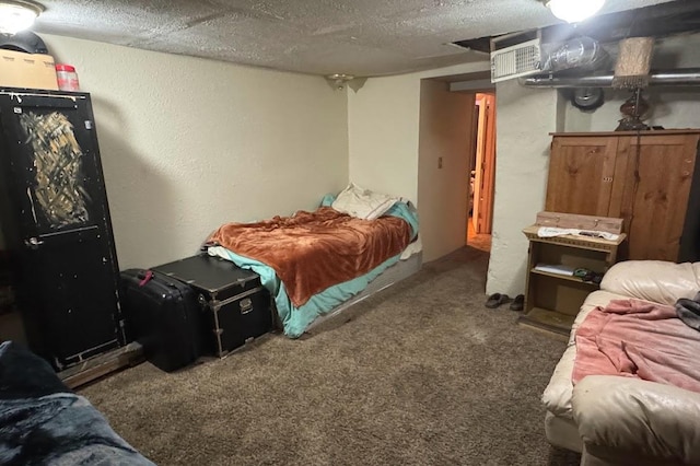 24 3rd Ave S, Sauk Rapids, MN 56379 - carpeted bedroom with a textured ceiling and a textured wall