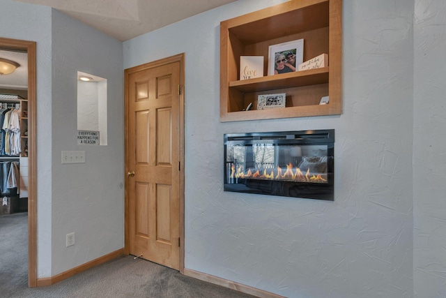 10283 Ferry Point Pl NW, Rice, MN 56367 - foyer entrance featuring carpet flooring and baseboards