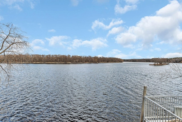 10283 Ferry Point Pl NW, Rice, MN 56367 - view of dock featuring a water view