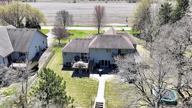 10283 Ferry Point Pl NW, Rice, MN 56367 - bird's eye view
