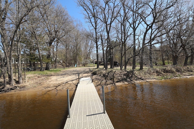 10283 Ferry Point Pl NW, Rice, MN 56367 - view of dock