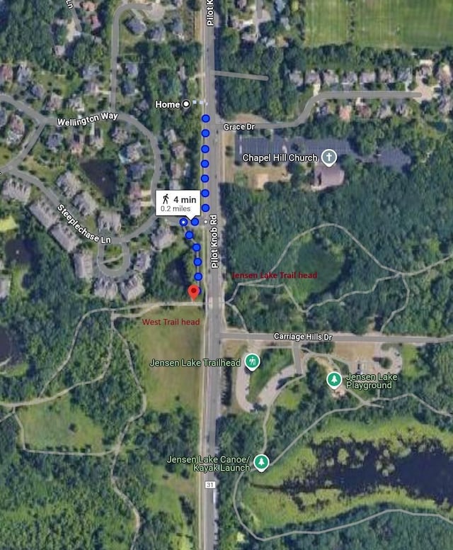 map location