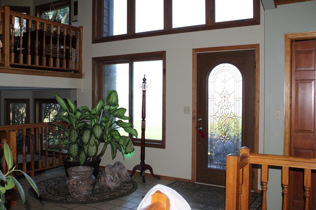 5795 Otter Lake Rd, White Bear Twp, MN 55110 - foyer with plenty of natural light