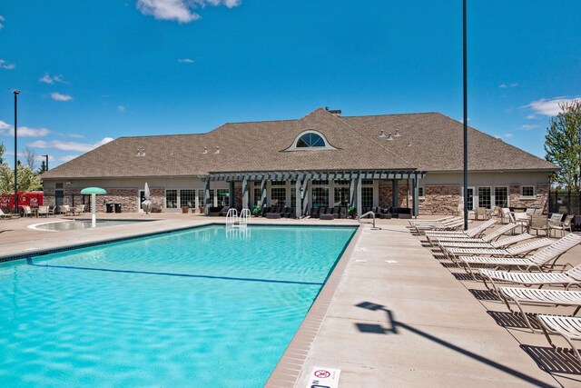 5085 149th St N # 3, Hugo, MN 55038 - community pool featuring a patio area