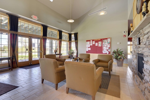 5085 149th St N # 3, Hugo, MN 55038 - building lobby featuring high vaulted ceiling