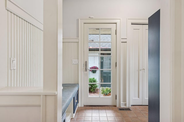 1722 Pinehurst Ave, Saint Paul, MN 55116 - doorway to outside with light tile patterned floors