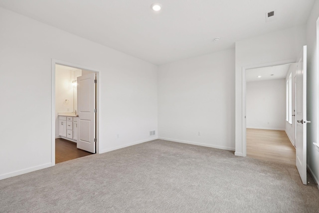 14613 105th Cir N, Maple Grove, MN 55369 - unfurnished bedroom featuring baseboards, carpet, recessed lighting, and visible vents