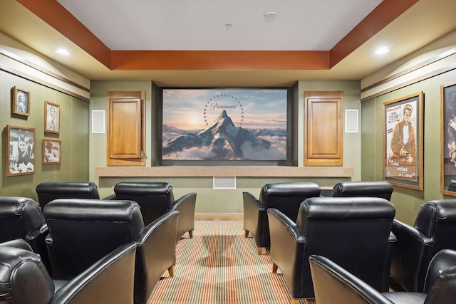 7100 Metro Blvd Unit 401, Edina, MN 55439 - carpeted home theater with recessed lighting