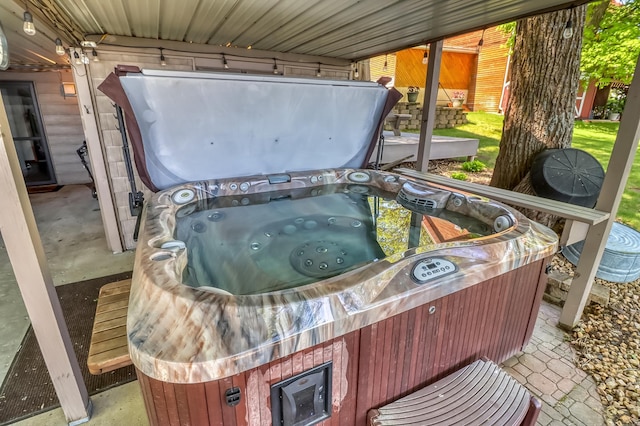 21005 County Highway 32, Rochert, MN 56578 - exterior view of a hot tub