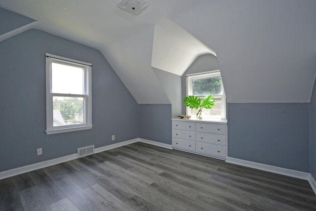 75 Geranium Ave E, Saint Paul, MN 55117 - bonus room with lofted ceiling and dark wood-style flooring