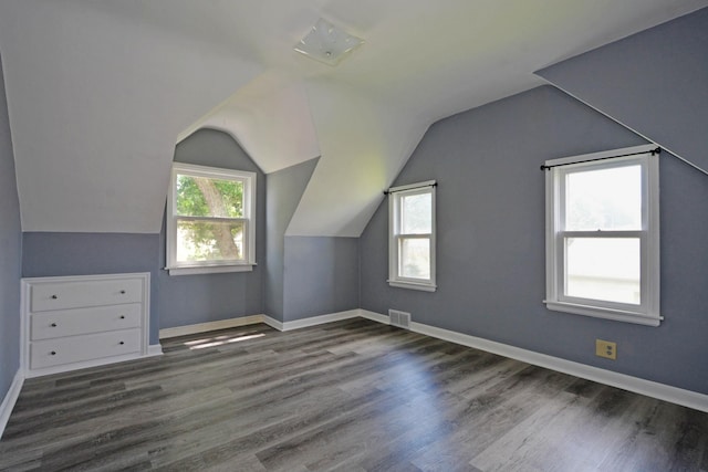75 Geranium Ave E, Saint Paul, MN 55117 - additional living space with healthy amount of natural light, wood finished floors, and vaulted ceiling