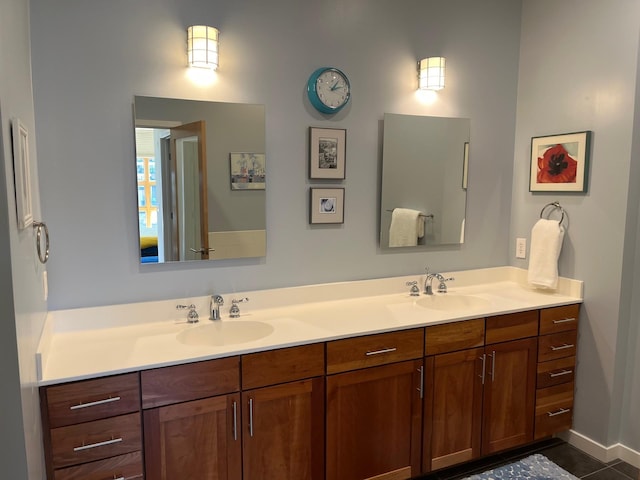 490 Temperance St Unit 403, Saint Paul, MN 55101 - full bathroom with double vanity and a sink